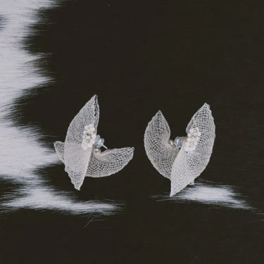 Silver Wingspan Earrings