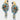 Parrot Earrings -Denim Yellow